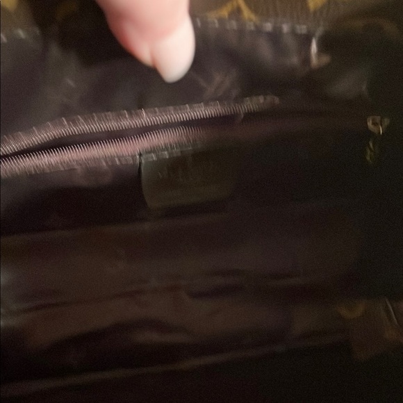 Louis Vuitton Brown Monogram Tote with Colorful Dog Design - Picture 3 of 6